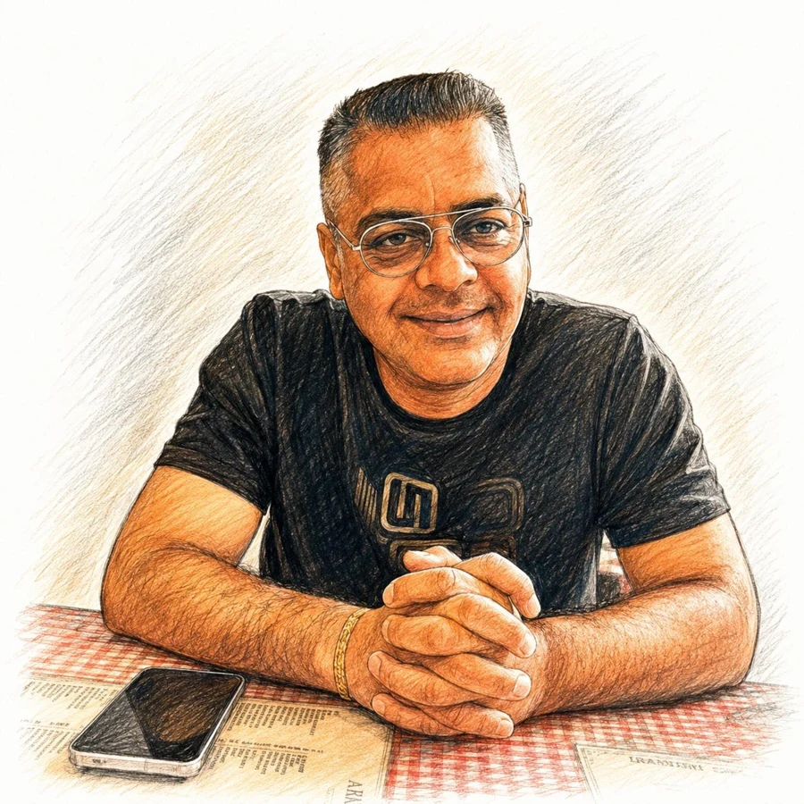 Portrait of Sanjog Naik